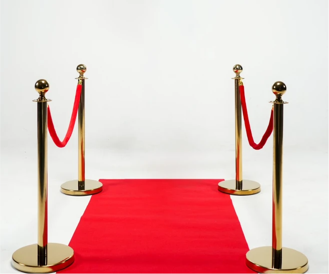 Tapis rouge & Poteaux